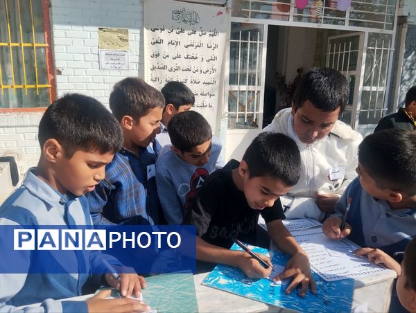 انتخابات شورای دانش آموزی در مدرسه زرتاش خلیل آباد