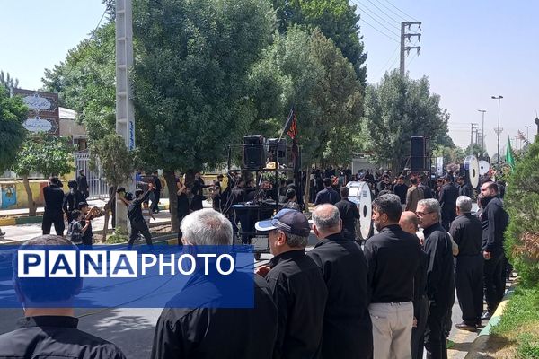 مراسم تاسوعای حسینی در کامیاران 