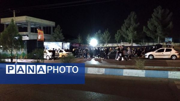 برپایی باشکوه موکب عظیم ریحانه نبی(س) در روستا «هیو» ساوجبلاغ 