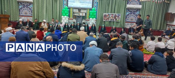 مراسم جشن انقلاب اسلامی در مسجد مسلم بن عقیل شهرستان شیروان