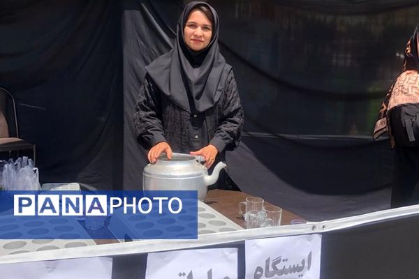 برگزاری مراسم عزاداری دهه آخر ماه صفر به همت هیئت دانش آموزی مدرسه رودکی