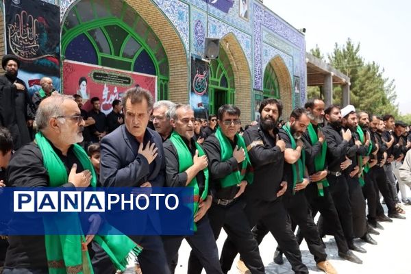 مراسم عاشورای حسینی در شهرستان کوهبنان