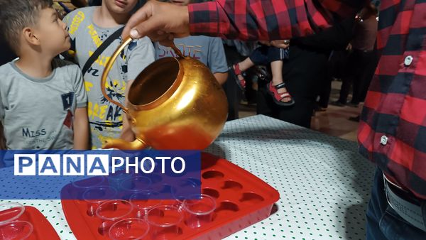 شبیه‌سازی مسیر پیاده‌روی نجف اشرف تا کربلای معلی در پایانه اتوبوس رانی عاشق‌آباد