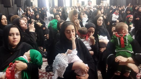 همایش شیرخوارگان حسینی در شهرستان اسلامشهر
