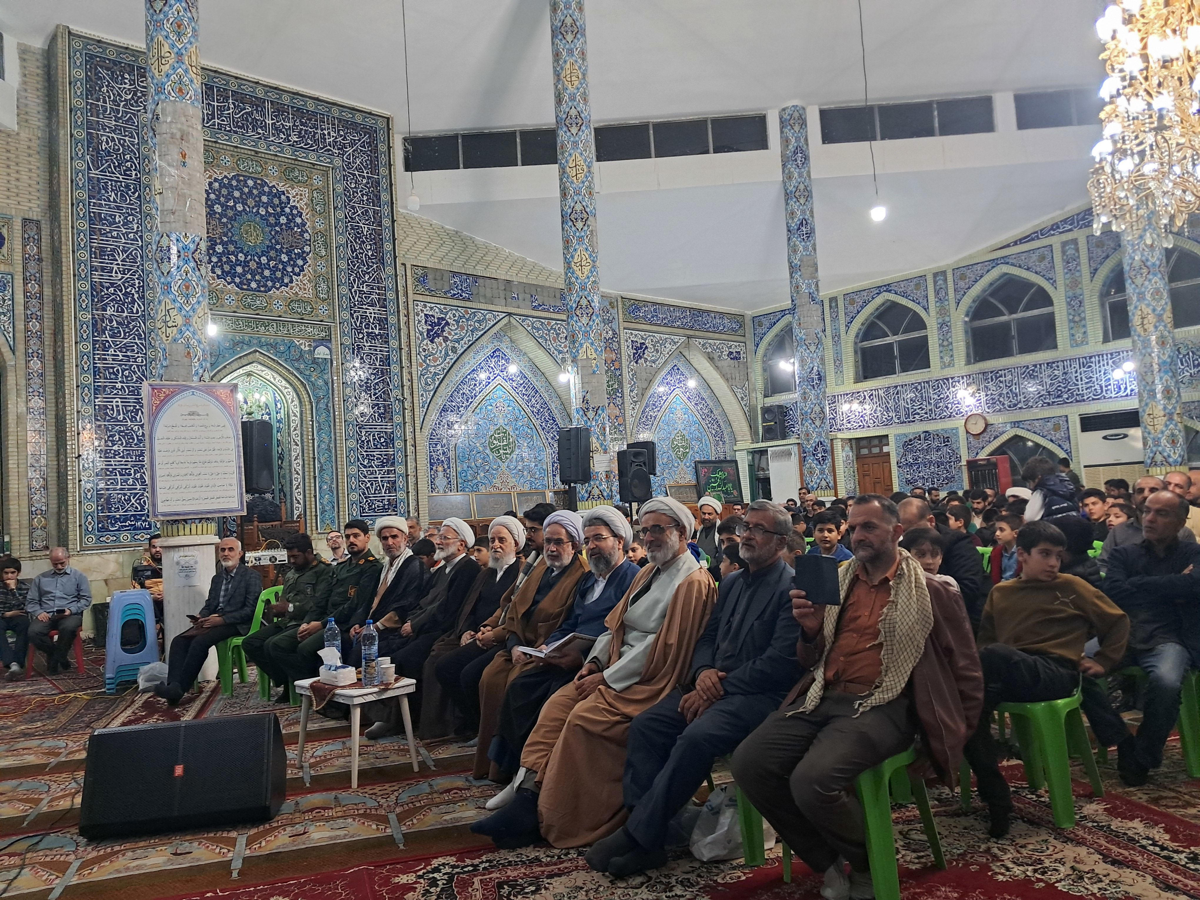 محفل انس با قرآن کریم در مسجد جامع قائمشهر