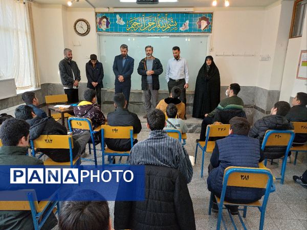 مسابقات آوایی پسران در مقاطع متوسطه اول و دوم در بروجرد