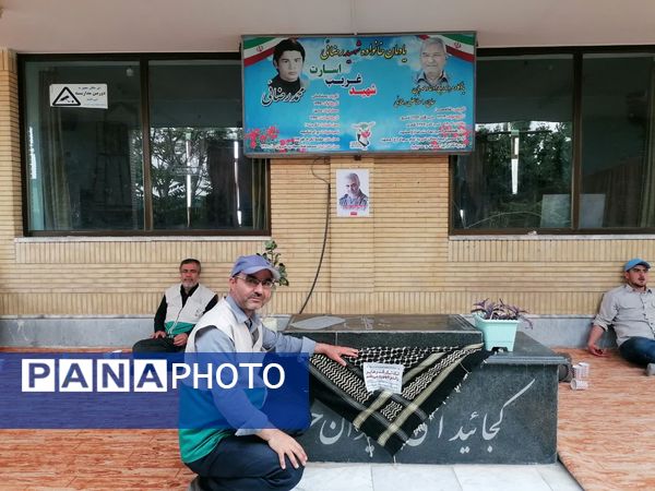 برپایی موکب عاشورایی اربعین حسینی در شیروان