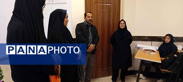 بازدید مسئولین آموزش و پرورش خلیل آباد از دبیرستان مادرمهربان نقاب