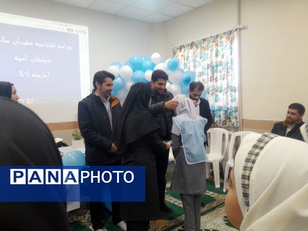 افتتاحیه سفیران سلامت در دبستان حضرت آسیه (س) 