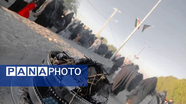 مهن‌آباد میزبان پیکر شهید گمنام