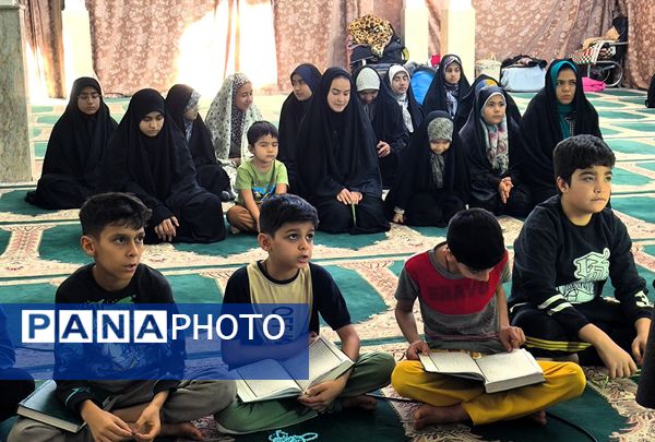 اعتکاف دانش آموزی در مساجد شهرستان مانه 