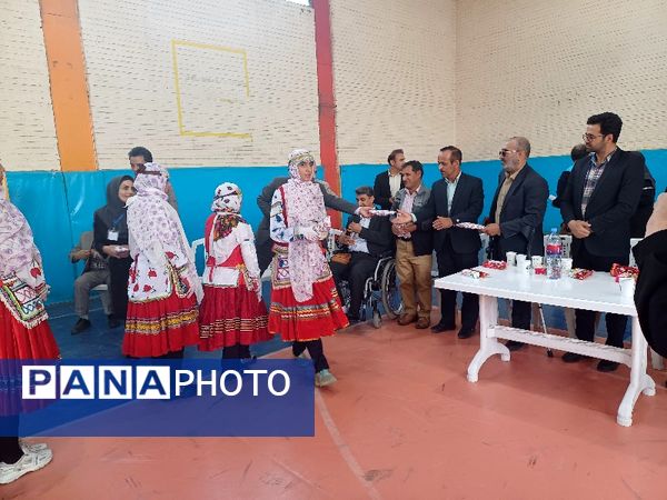 مسابقات ورزشی دانش‌آموزان مقطع متوسطه با نیازهای ویژه ذهنی استان خراسان شمالی 
