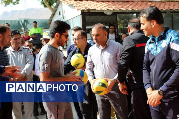 طرح ملی «میدان پویا» در شهرستان سامان افتتاح شد