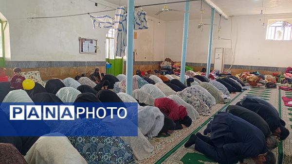 اعتکاف دانش آموزی در شهرستان دیشموک