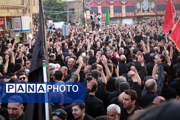 دسته عزاداری حسینیه اعظم زنجان در یوم العباس