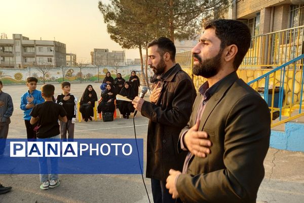 مراسم سوگواری حضرت فاطمه در دبستان هدایت ۲