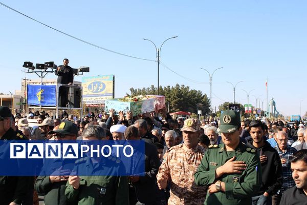 پیکر شهید گمنام، مهمان آسمانی شهرستان تربت‌جام