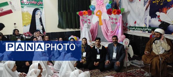جشن میلاد امام زمان (عج) و جشن تکلیف دختران در مسجد سجادیه شهر خانلق