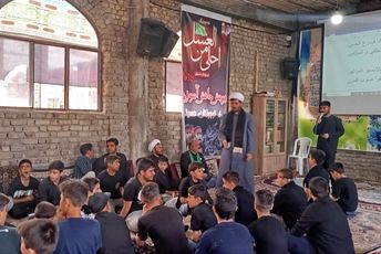 برگزاری سوگواره «احلی من العسل» با حضور نوجوانان فاروجی