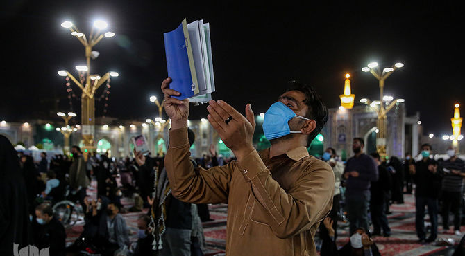 صدایی که دل‌ها را برد، آن‌جا که نام «حرم» در میان دعاها طنین انداخت