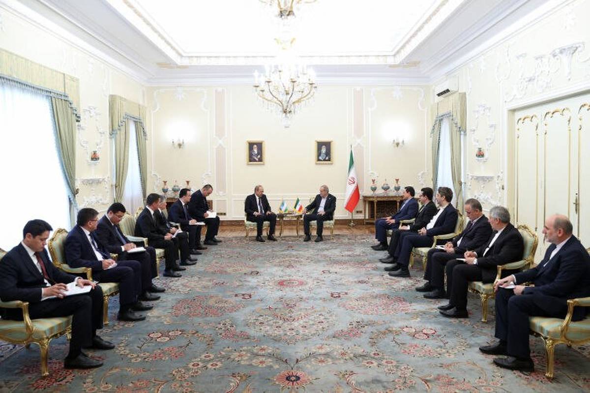پزشکیان:با تعمیق مناسبات ایران و ازبکستان، میتوان ثبات بیشتر را برای منطقه به ارمغان آورد