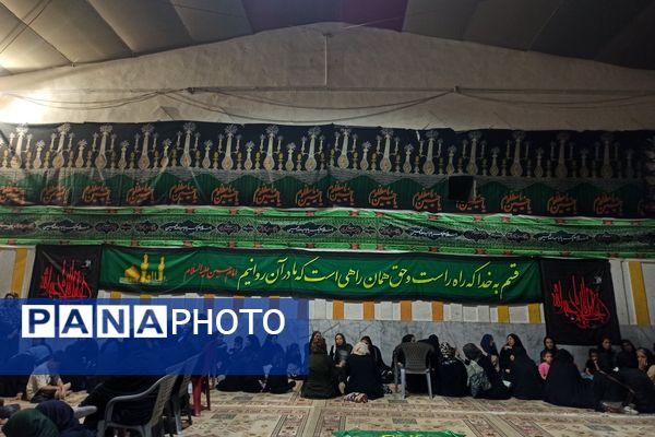 شور حسینی در شب چهارم محرم 1404 در هیات فرهنگیان ناحیه ۳ شیراز 