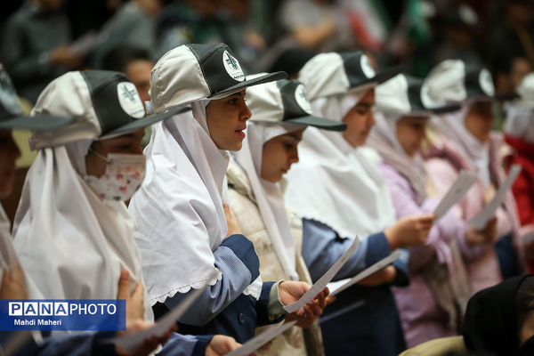 مراسم نمادین بزرگداشت روز آموزش همگانی حفاظت محیط زیست