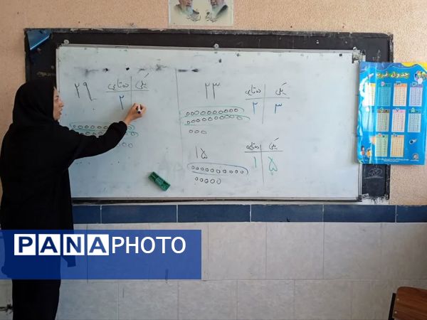 کلاس‌های تقویتی در ایام تابستان در دبستان شهید نجفی فدافن