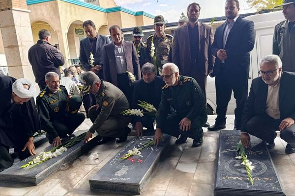 تجدید میثاق با شهدا در سالگرد سردار پورهاشمی