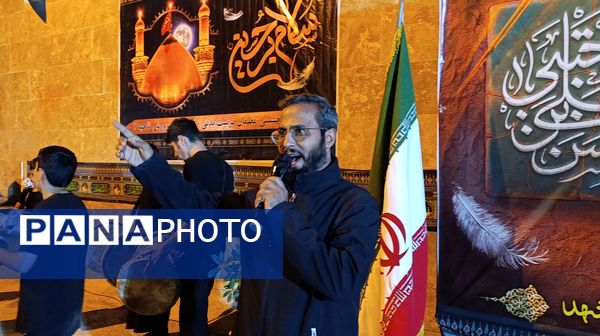  عزاداری هیئت اجتماع حسینی در ناحیه 7 مشهد