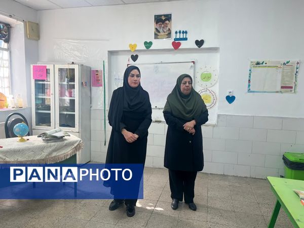 بازدید سرگروه‌های آموزشی از مدارس خاتم 