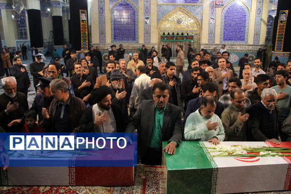 استقبال از شهدای گمنام در امامزاده سیدجعفر محمد یزد