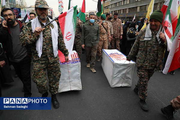مراسم راهپیمایی روز قدس در تهران