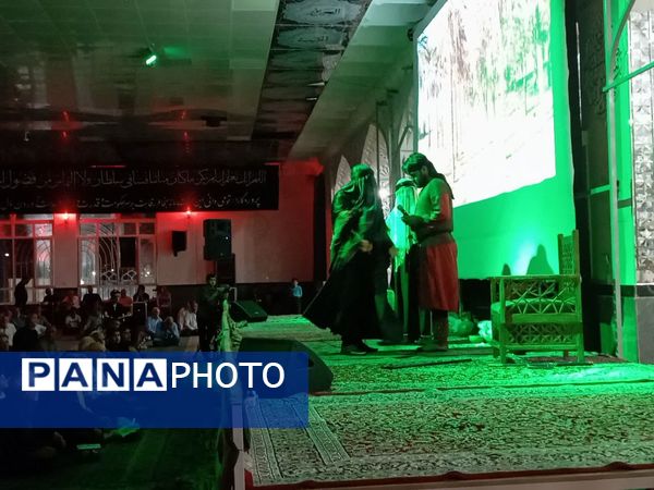 اولین شب تعزیه خوانی در امامزاده سید حمزه کاشمر
