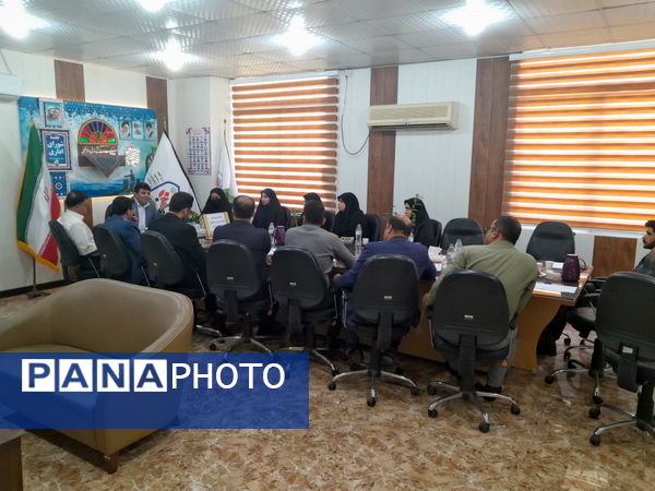 جلسه شورای اداری معاونت پرورشی و فرهنگی آموزش و پرورش استان بوشهر