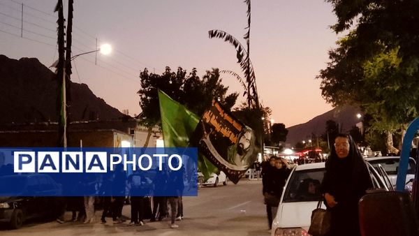 عزاداری باشکوه مردم شهر بن 