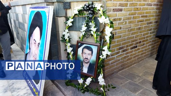 تشییع پیکر جانباز شهید علی فتح آبادی در نیشابور 