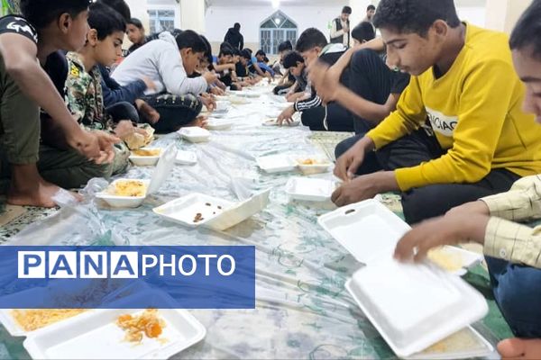 اعتکاف دانش‌آموزی در شهرستان رودبار جنوب