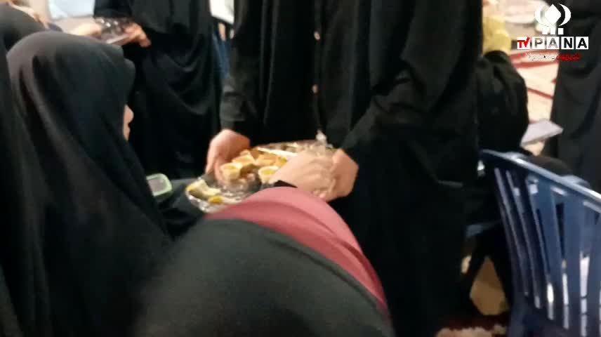 مراسم معنوی پاتوق ترنج در هیئت رزمندگان اسلام یزدانشهر به مناسبت شهادت حضرت رقیه سلام‌الله‌علیها