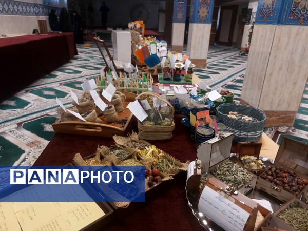 برگزاری نمایشگاه گیاهان دارویی در دبیرستان شاهد شهدای اقتدار ملارد 