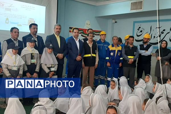 همیاران گاز در دبستان توفیق شهرستان رباطکریم