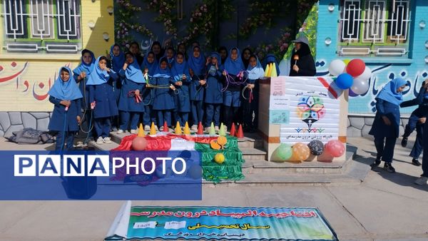 المپیاد ورزشی در مدرسه فرهنگ خلیل آباد 