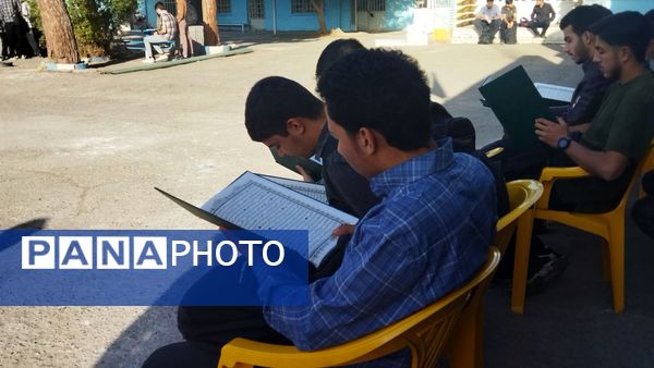 طرح ختم قرآن صبحگاهی در دبیرستان شاهد ابوذر غفاری 