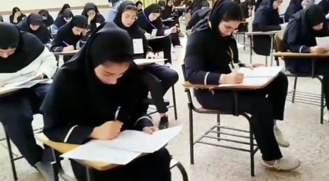 گزارش خبرگزاری پانا از امتحانات نهایی شهرستان چایپاره