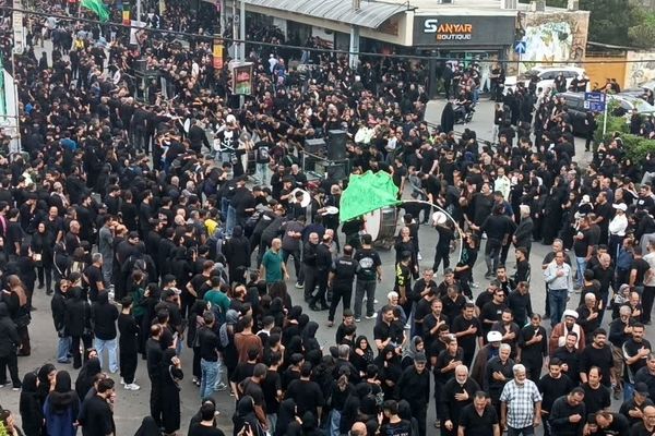 عزاداری تاسوعای حسینی در آمل 