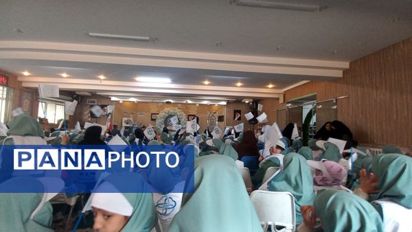 آئین افتتاحیه برنامه سفیران سلامت دانش آموزی استان خراسان رضوی در دبستان شاهد تحقیقی ناحیه ۶