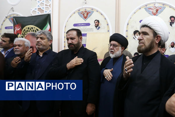مراسم خاکسپاری پیکر قاضی شهید «علی قناعت‌کار» در قم