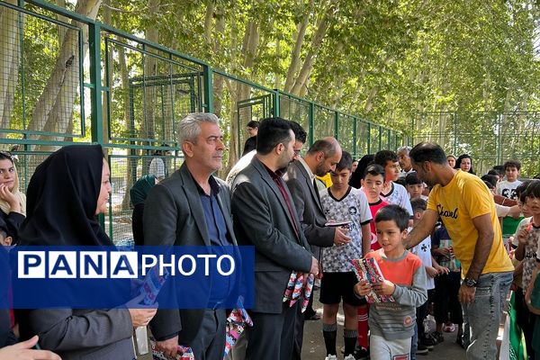 حضور دانش آموزان پویا و پر انرژی پردیس در «میدان پویا»