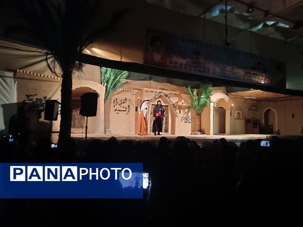 نمایش آیینی یاس نبوی در امامزاده سید حمزه (ع) کاشمر