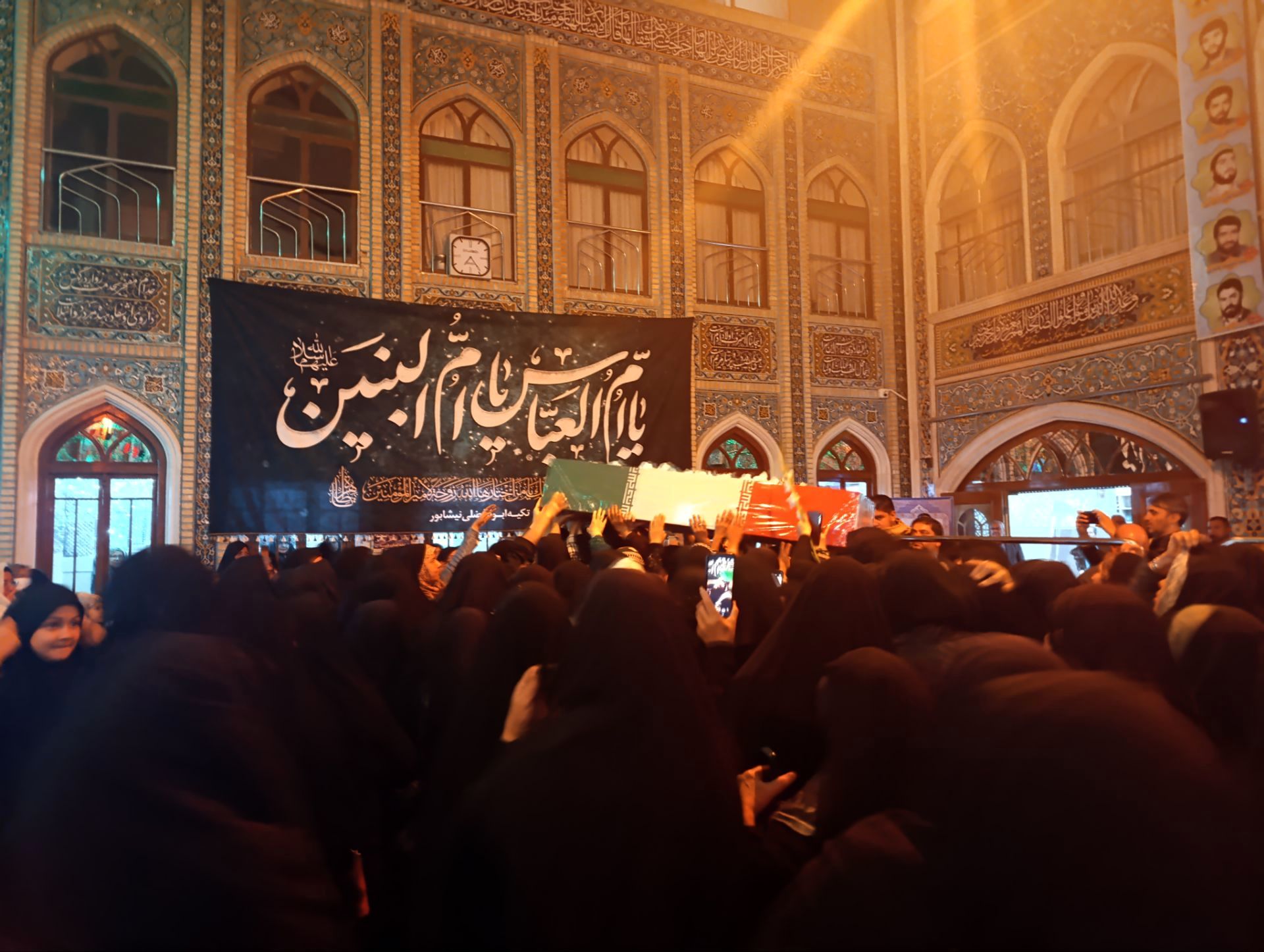 عزاداری حضرت ام البنین (س) در تکیه ابوالفضلی 